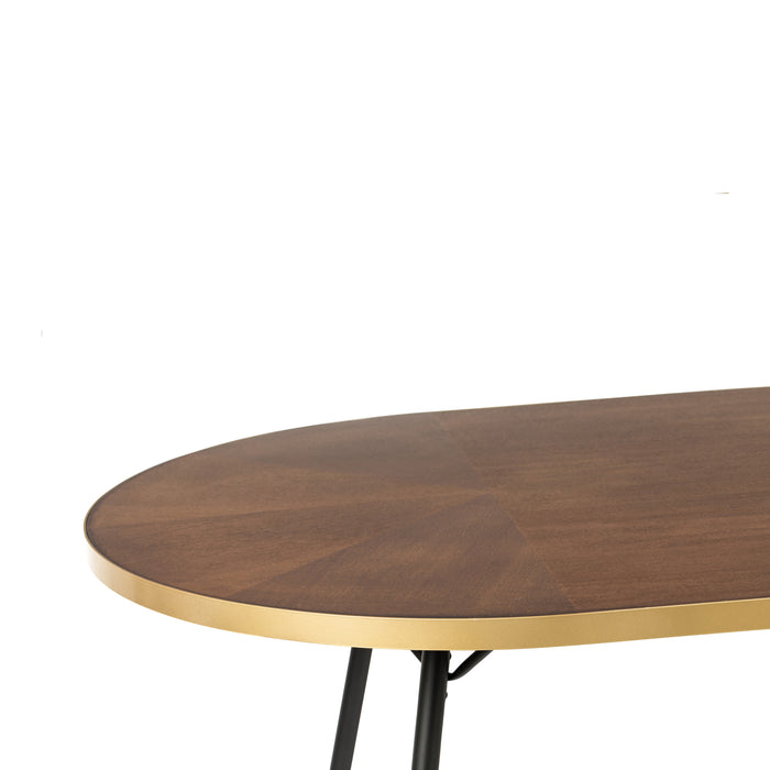 by fonQ Hendrix Eettafel - 180 x 90 cm - Bruin