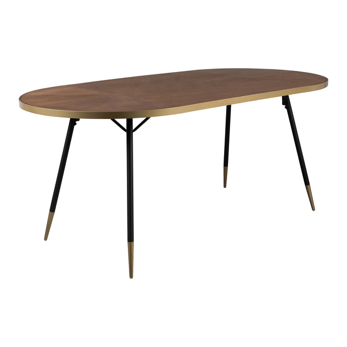 by fonQ Hendrix Eettafel - 180 x 90 cm - Bruin