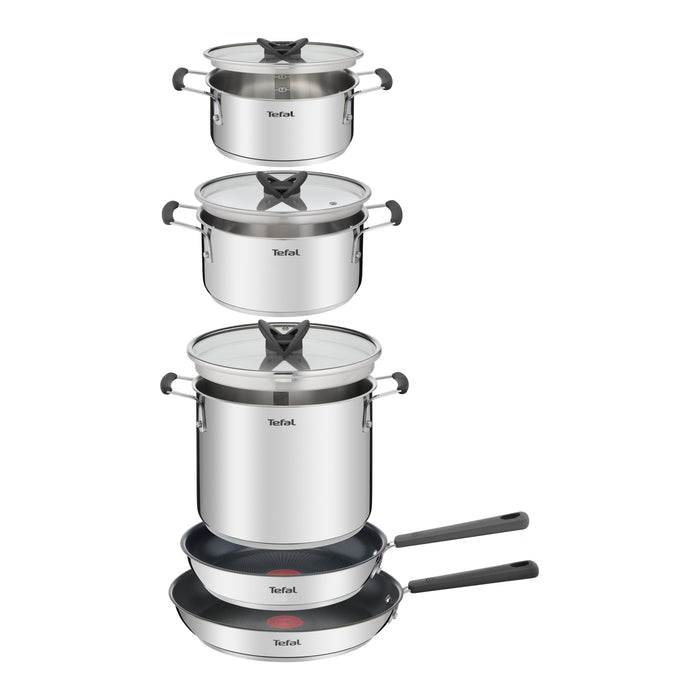Tefal Opti'Space Pannenset - Set van 10