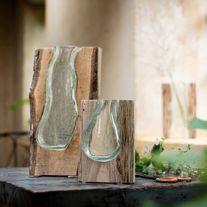 Leonardo Casolare Houten Vaas 26 cm