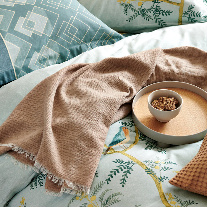 Vandyck Home Sprei 130 x 220 cm - Praline