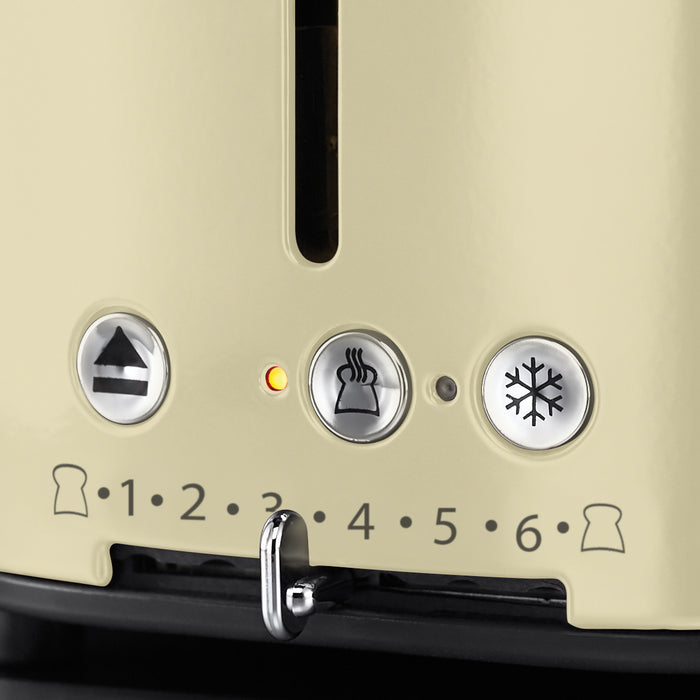 Russell Hobbs Retro Vintage Cream Broodrooster