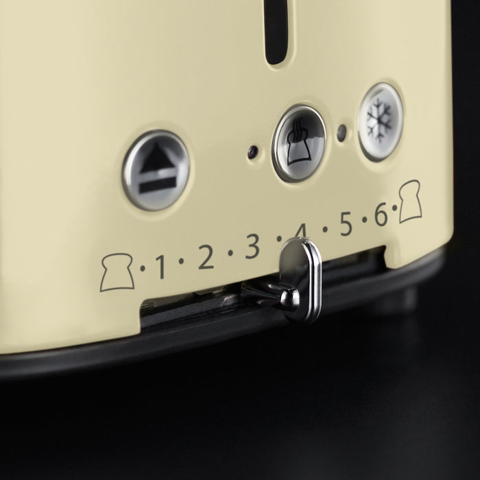 Russell Hobbs Retro Vintage Cream Broodrooster