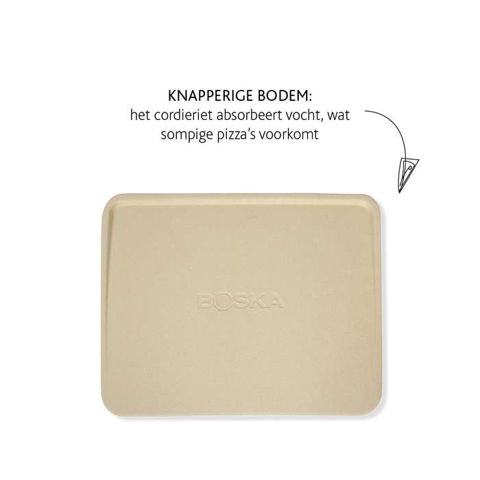 Boska - Pizza Stone Deluxe Rectangle