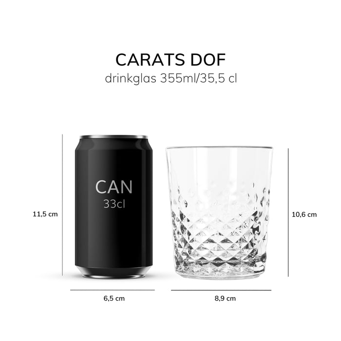 Libbey Waterglas Carats 0,35 L - 6 st.