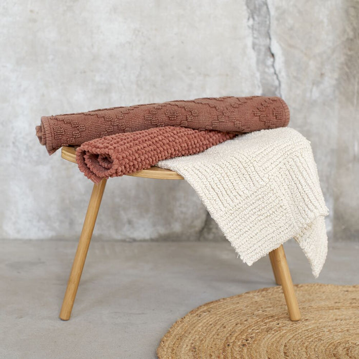 Sealskin Delhi Badmat 60x90 cm Katoen - Donkerroze