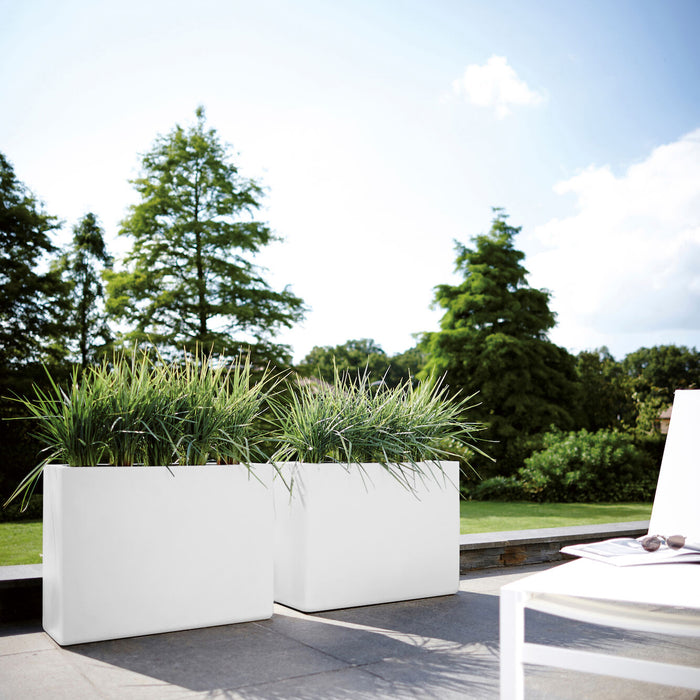 elho Pure Soft Brick Divider Plantenbak B 80 cm - Wit