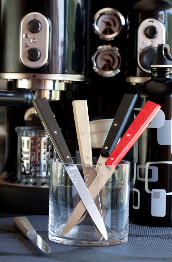 Opinel N°125 Bon Appétit Loft Tafelmessenset - 4-delig - Multicolor