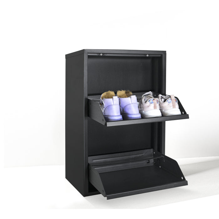 Gorillz Paw To - Schoenenrek – Schoenenkast Metaal - Zwart