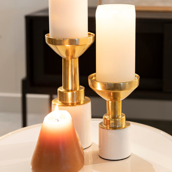 Zuiver Glam Kandelaar - Wit