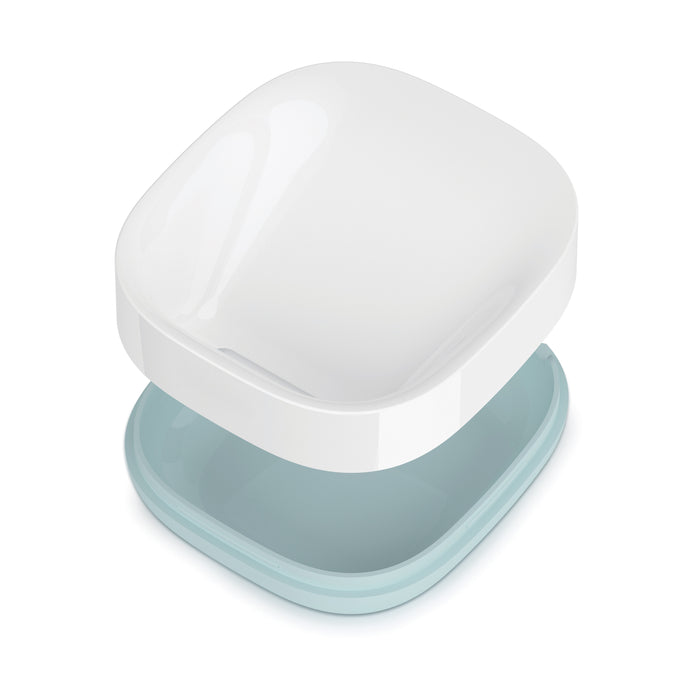Joseph Joseph Slim Compact Zeepschaaltje - Lichtblauw / Wit