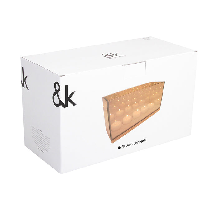 &k amsterdam Reflection Waxinelichthouder