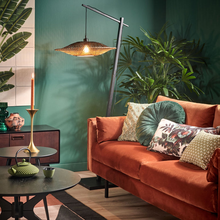 HKliving Printed Kyoto Sierkussen 35 x 60 cm