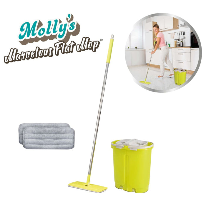 Molly's Marvelous Vlakmop groen