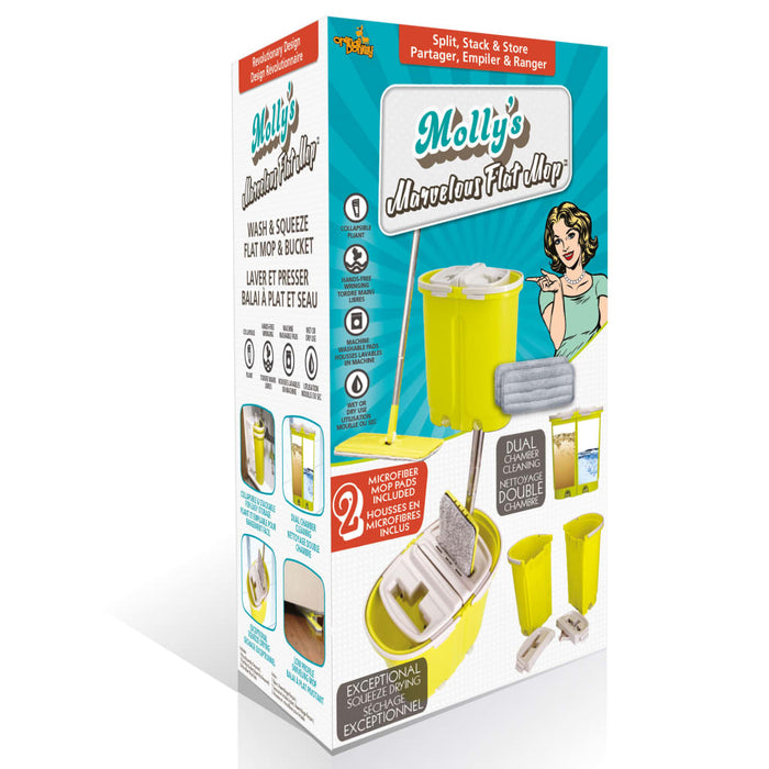 Molly's Marvelous Vlakmop groen