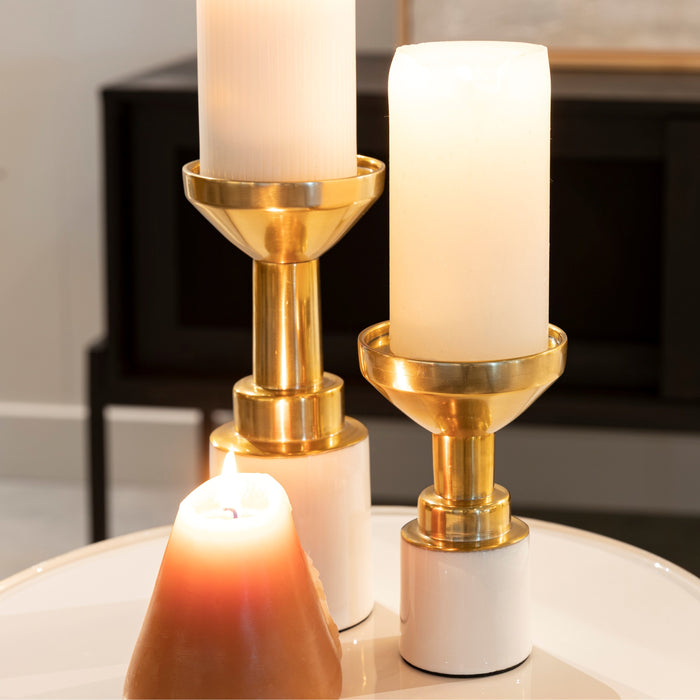 Zuiver Glam Kandelaar - Wit