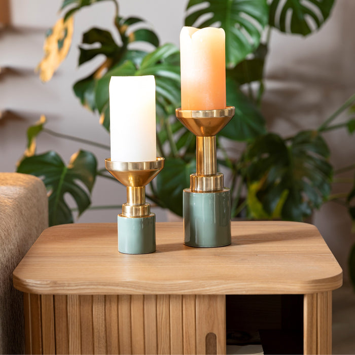 Zuiver Glam Kandelaar - Groen