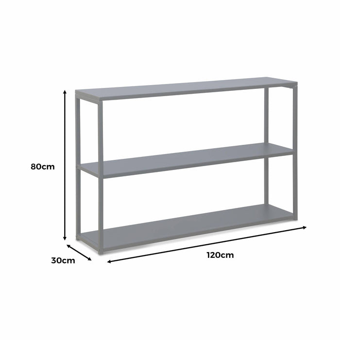 sweeek - Wandkast van zwart metaal