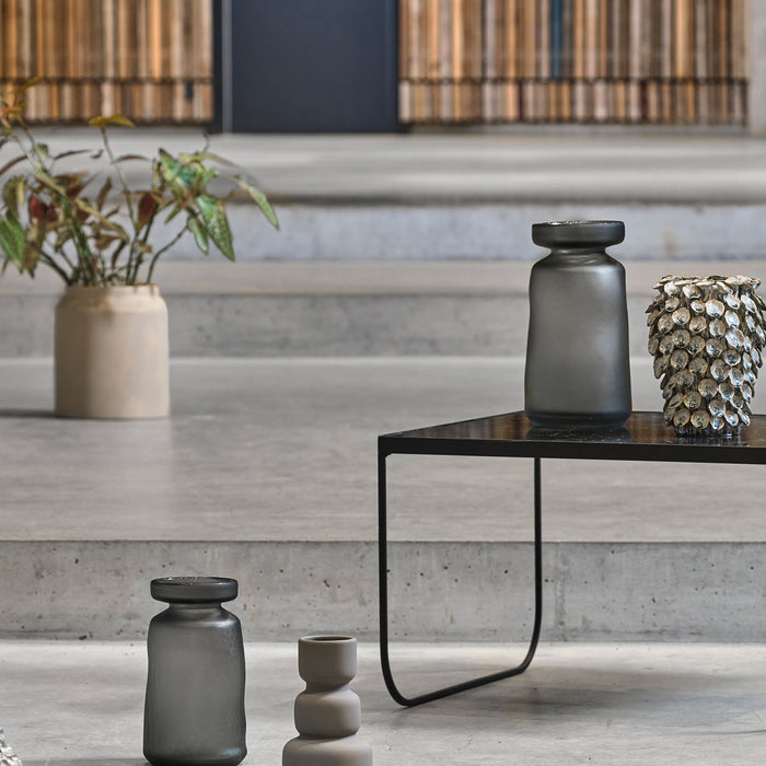 Villa Collection Dia Vaas H 24 cm - Grijs