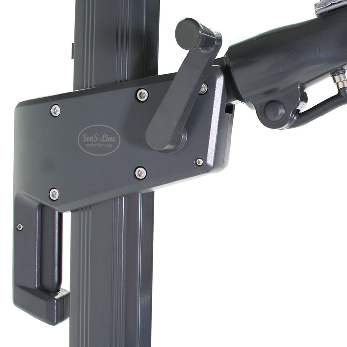 SenS-Line Borneo Zweefparasol 350 x 350 cm