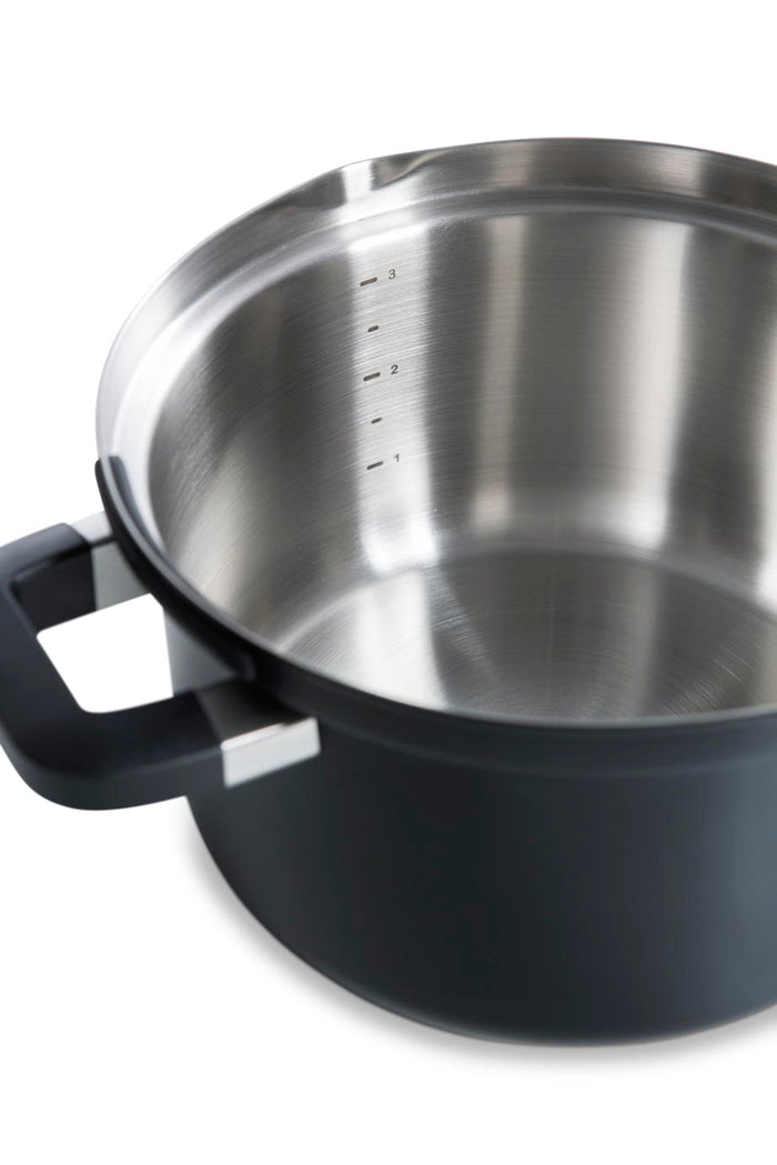 BK Flow Cool Black RVS 4-delige pannenset