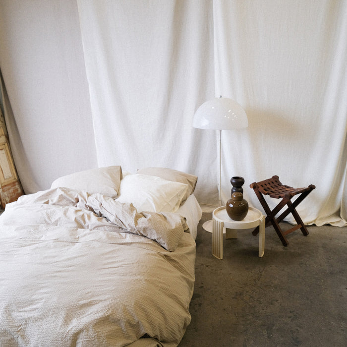 Crisp Sheets Dekbedovertrek 240 x 220 cm - Sand Stone