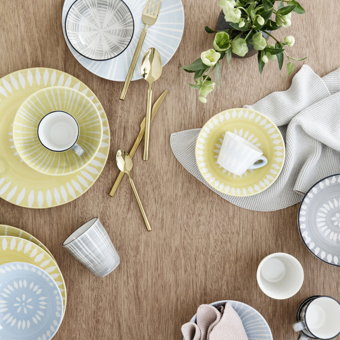 Broste Copenhagen Tvis Bestekset 16-delig - Goud