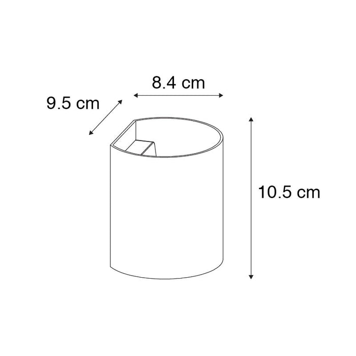 QAZQA Moderne wandlamp zwart met messing - Sabbio