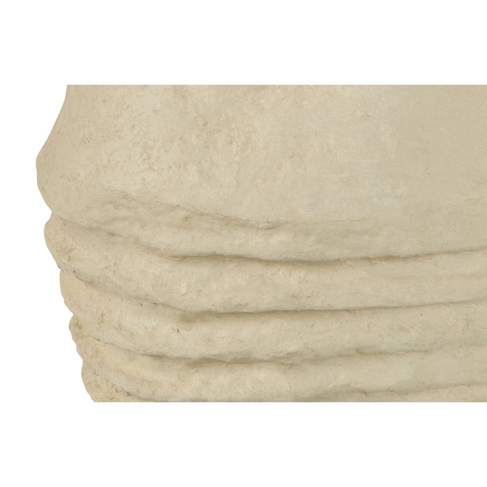 WOOOD Delos Vaas - Papier mache - Natural - 45x30x30