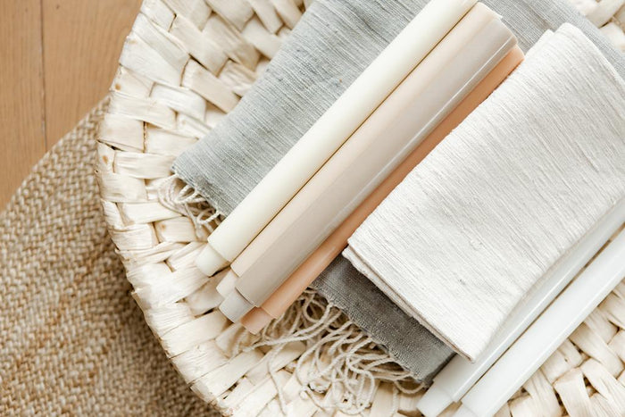 Original Home Candle Long L. Grey 1 stuk