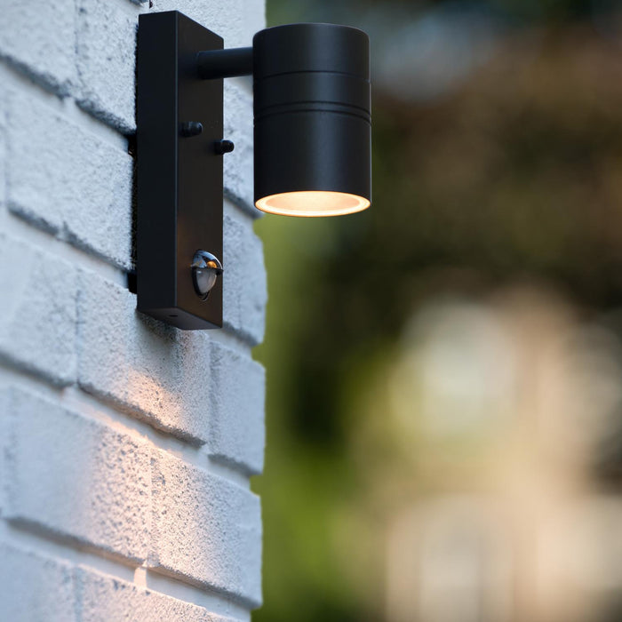 Lucide ARNE-LED IR Wandspot - Zwart