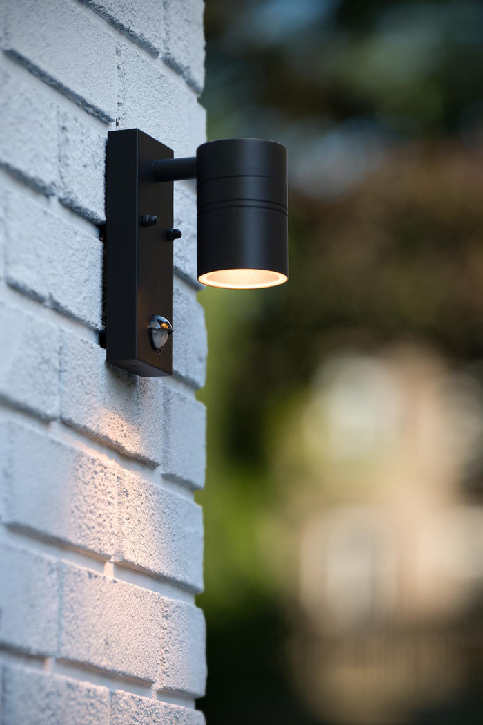 Lucide ARNE-LED IR Wandspot - Zwart