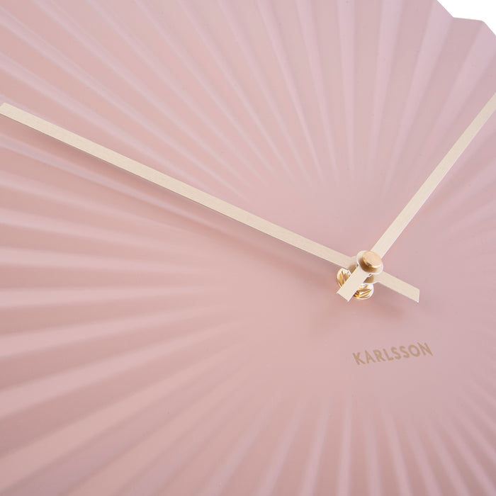 Karlsson Wandklok Sensu - Roze
