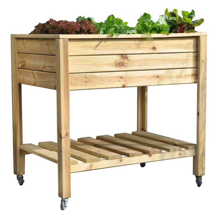 Royal Well Planter-On-Wheels Kweektafel