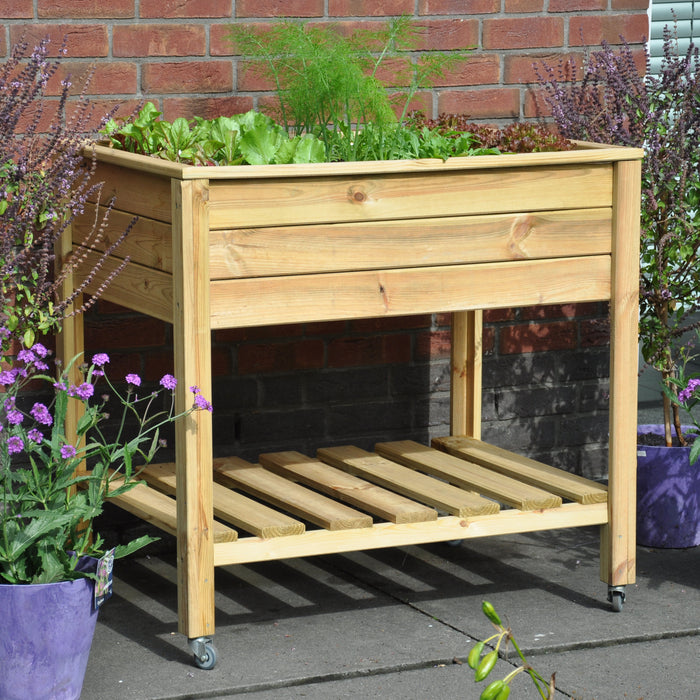 Royal Well Planter-On-Wheels Kweektafel