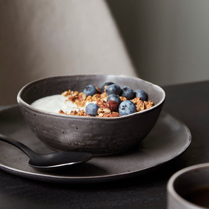 House Doctor schaaltje rustic donkergrijs (Ø 14 centimeter x 4,5