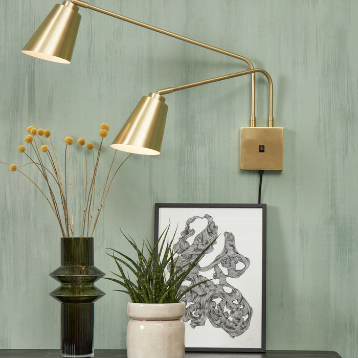 It's about RoMi Bremen Wandlamp - 2-kap - Goud