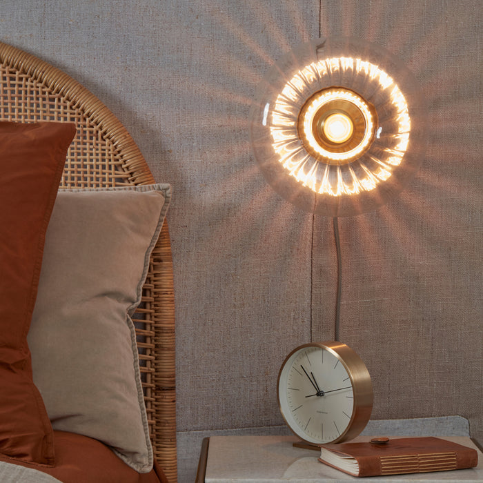 It's about RoMi Brussels Wandlamp - Goud/Transparant