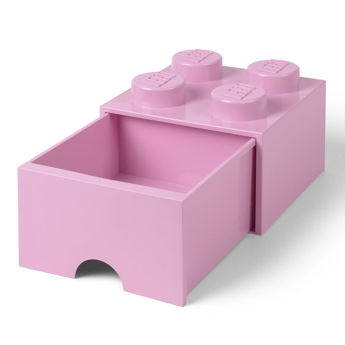 LEGO® Brick 4 Opbergbox Met Lade - Roze