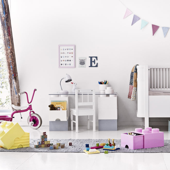 LEGO® Brick 4 Opbergbox Met Lade - Roze