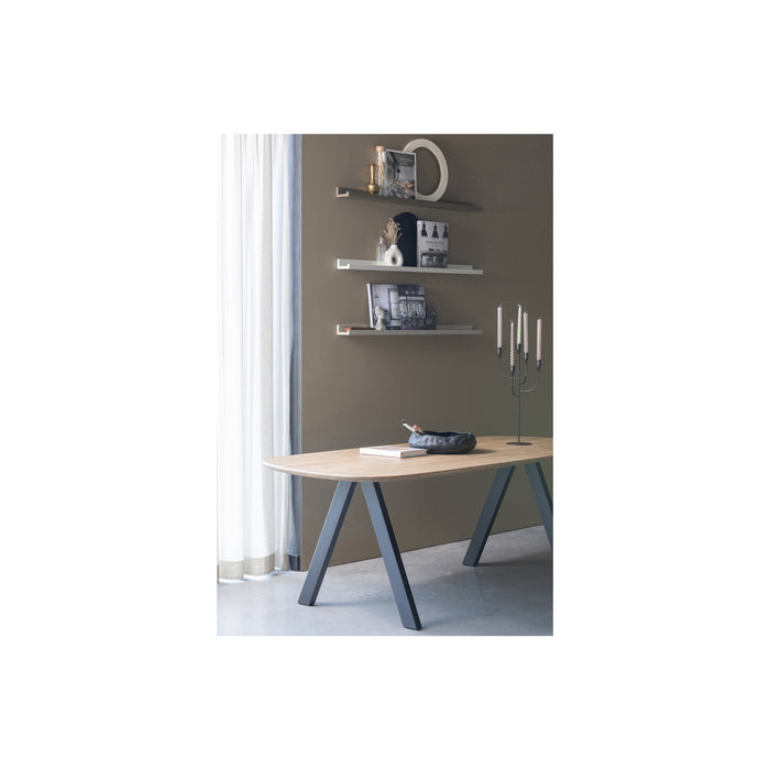 WOOOD Kent Kandelaar - Metaal - Zwart - 57x26x26