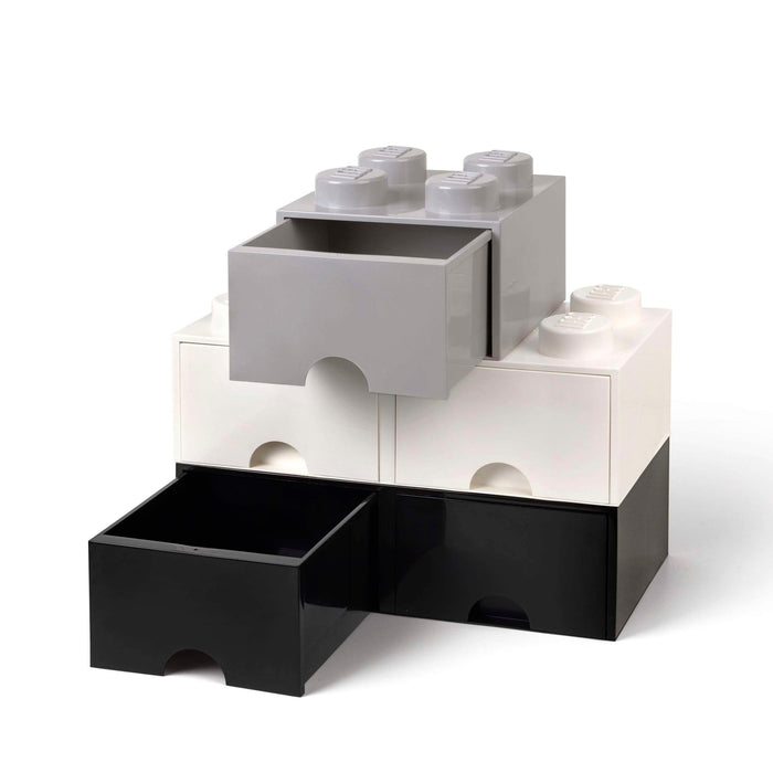 Opberglade Brick 8, Zwart - LEGO