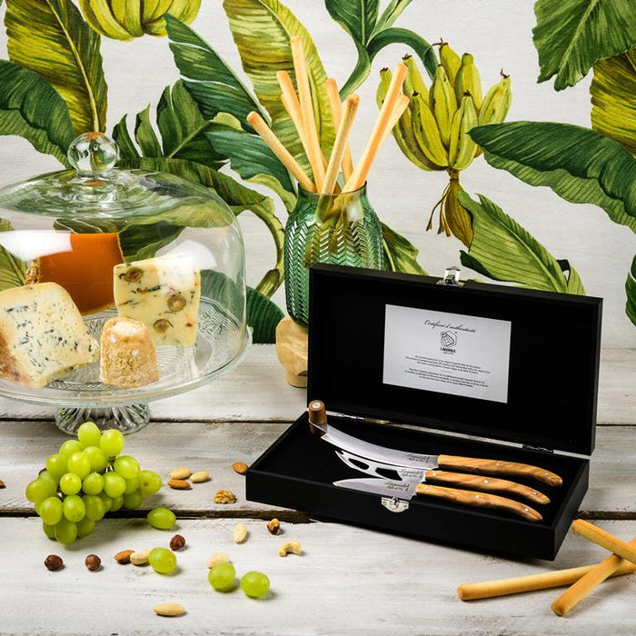 Laguiole Style de Vie Luxury Line Kaasmessenset 3-delig