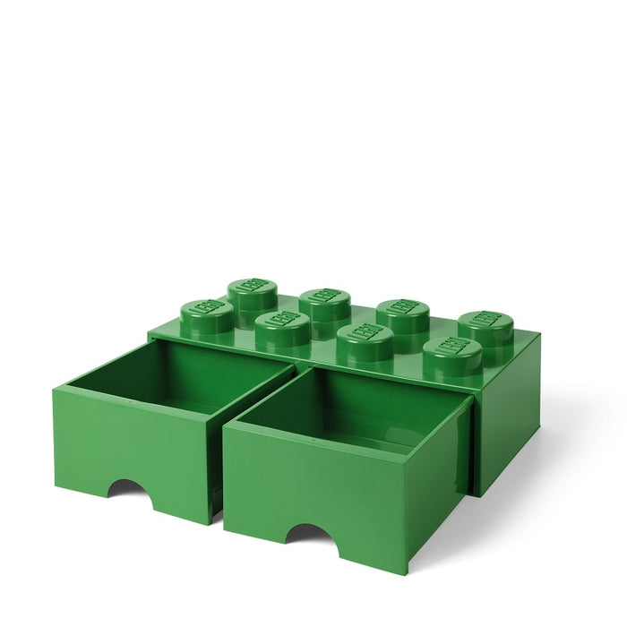 LEGO - Opberglade Brick 8, Groen - LEGO