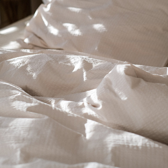 Crisp Sheets Dekbedovertrek 140 x 220 cm - Pebble