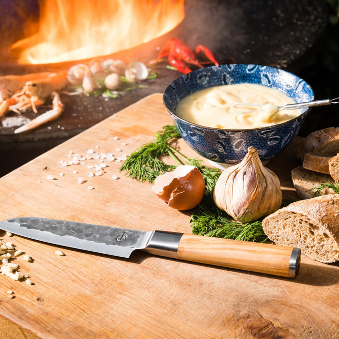 Forged Olive Santokumes 14 cm