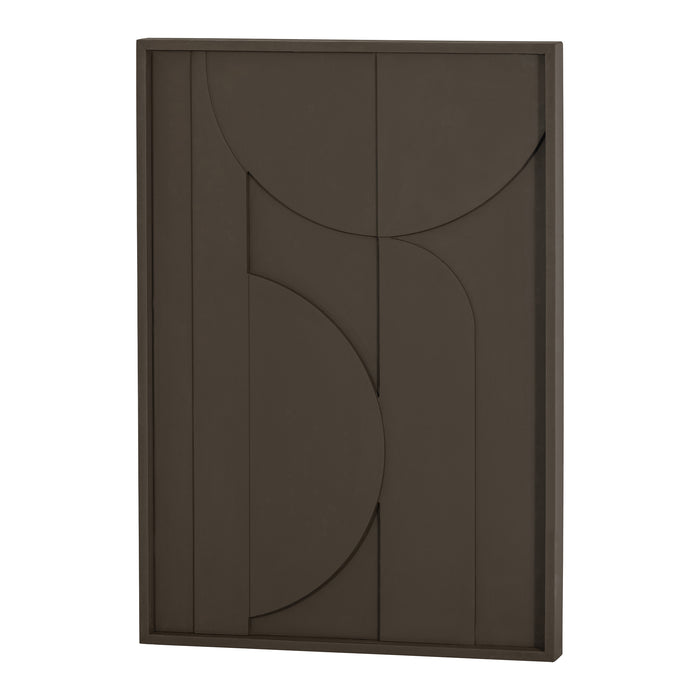 WOOOD Kaya Schilderij Espresso 100 x 70 cm