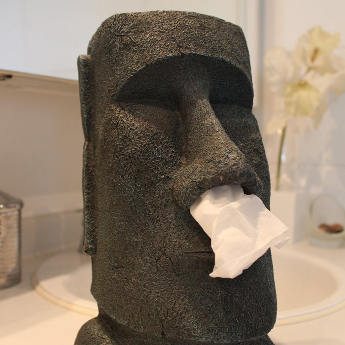 Rotary Hero Moai Tissuehouder