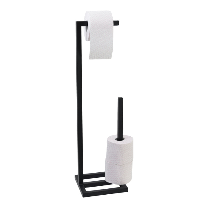 LOFT42 Jack Toiletrolhouder - Zwart - Metaal