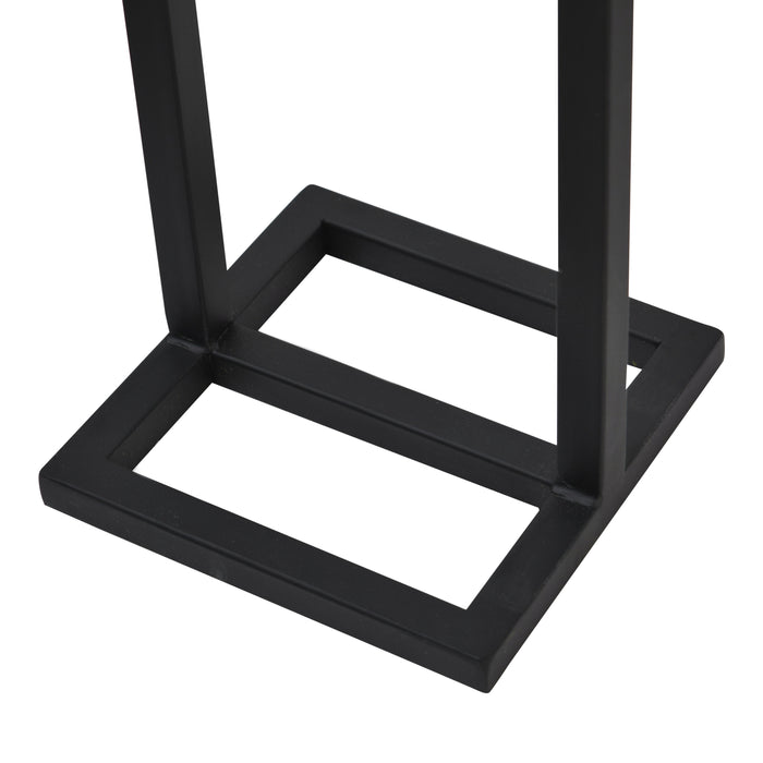 LOFT42 Jack Toiletrolhouder - Zwart - Metaal